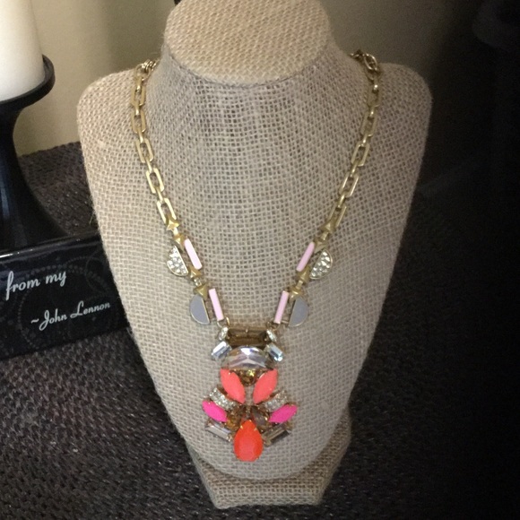 Stella & Dot pop geo necklace & earrings - bundle