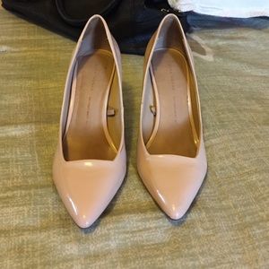 Nude Zara heels