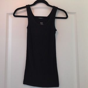 Black tank top
