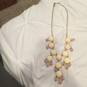 White jcrew necklace