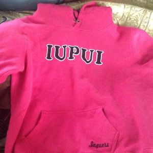 Pink hoodie