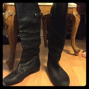 Coach Leather Riding Boots Size 6.5