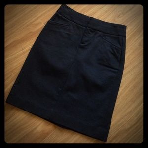 Banana Republic Black Pencil Skirt