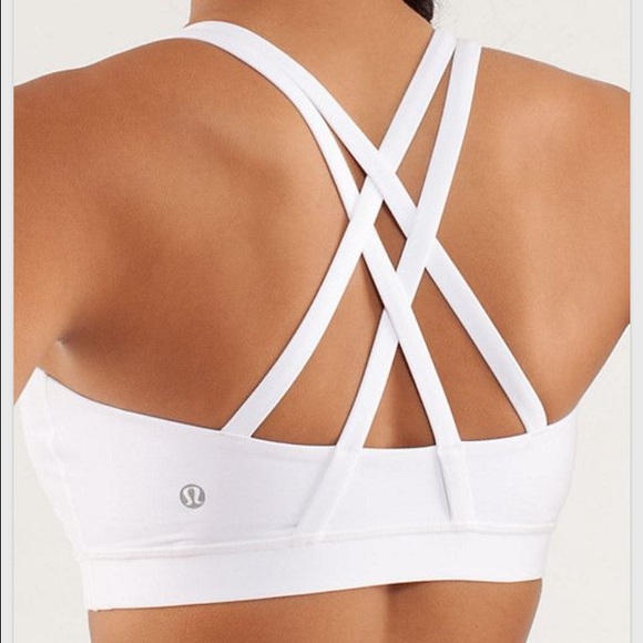 ✨NWOT Lululemon Energy Bra White✨