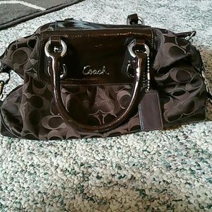 Coach satchel & wallet bundle