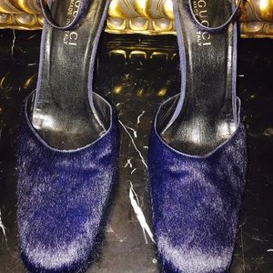 SOLD ‼️👠 GUCC PONY CALF HAIR HEELS👠 Fabulous!