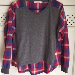 ❌❌❌❌SOLD❌❌❌❌Flannel sweater