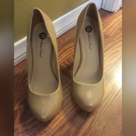 Michael Antonio Shoes - Michael Antonio Nude heels Size 7