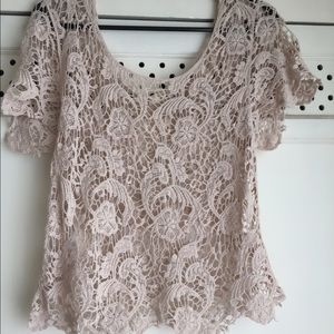Lace shirt