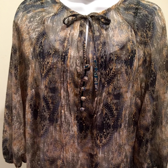 Liz Claiborne sheer blouse