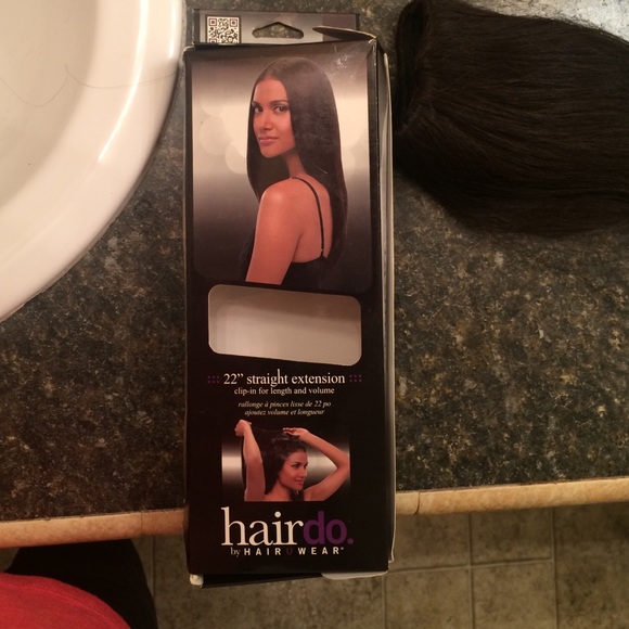 22" straight extension