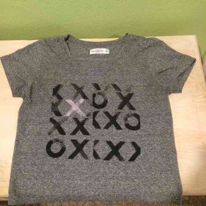 XO Abercrombie crop top