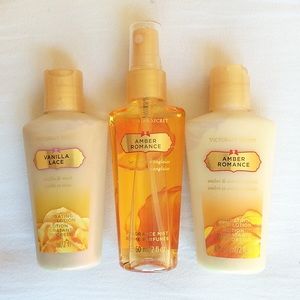 NEW Victoria's Secret Amber Romance & Vanilla Lace