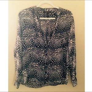 BCBG sheer top Never worn!