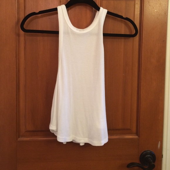 White brandy Melville top