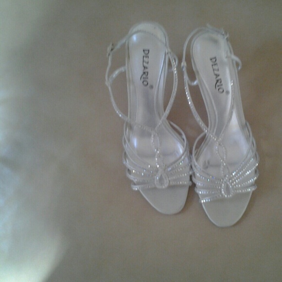 Dezario rhinestone heels