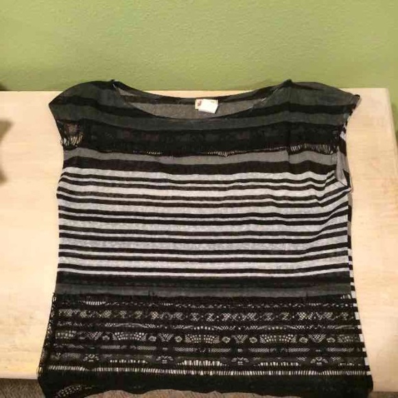 Black detailed shirt