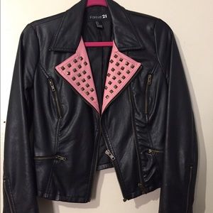 Leather jacket