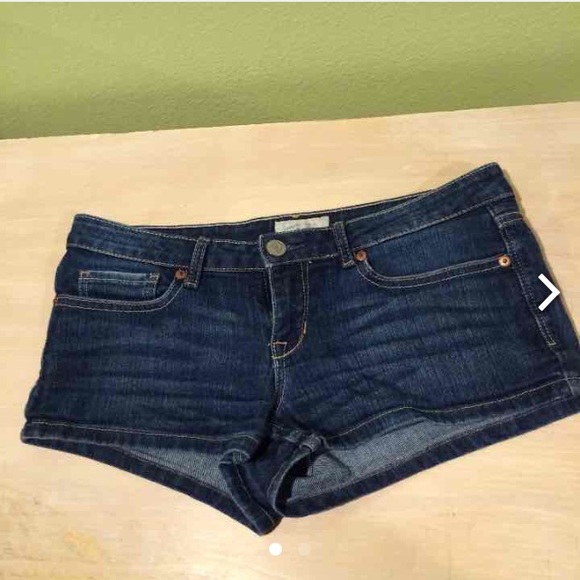 Jean Booty Shorts