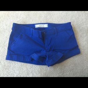 Blue Chino Abercrombie & Fitch Shorts