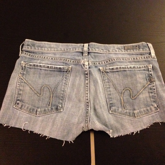 Citizens of humanity cut off shorts size 31