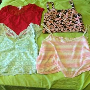 crop tank/top bundle!