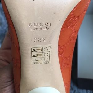 Gucci Shoes - Rare Guccissima Soft Brick Peep Toe Pumps Gucci Shoes - Rare Guccissima Soft Brick Peep Toe Pumps