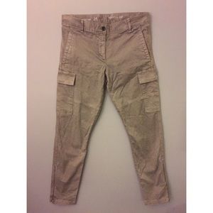 Skinny Mini Army Green Khakis by Gap