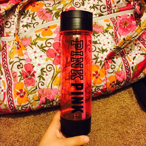 Pink water bottle!