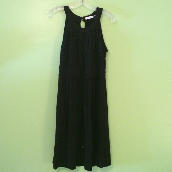 Black Calvin Klein dress