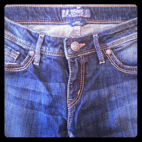 Silver Aiko bootcut jeans