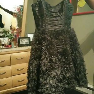 Black Designer Strapless (only worn once)