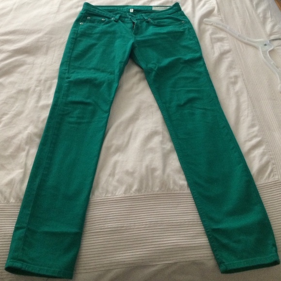 Rag & Bone green jeans - skinny