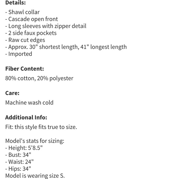 Free People Flowy Cardigan - Picture 4 of 4