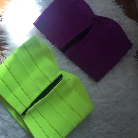 Bandage Bandeau Tops - Picture 2 of 3