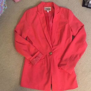 Coral Fashion Blazer F21