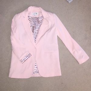 Baby Pink Fashion Blazer F21