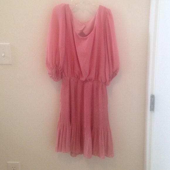 Pink dress