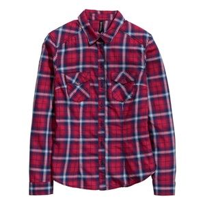 RED PLAID SHIRT