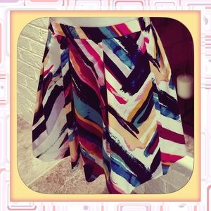 Multi-colored skirt