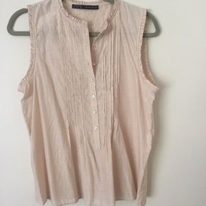 Final price ✨ Zara sleeveless sparkle blouse