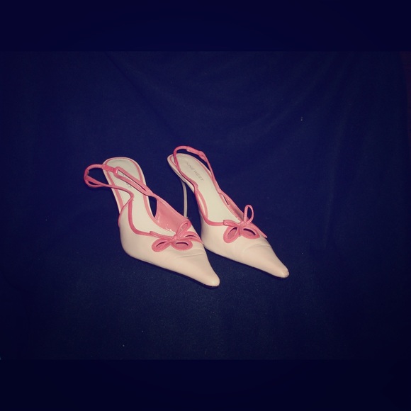 Nine West Lilybeth pump-Two-toned Salmon & brick