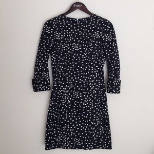 French Connection polka dot dress