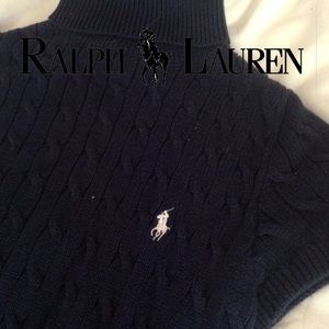 Navy Ralph Lauren Polo Sports Sweater