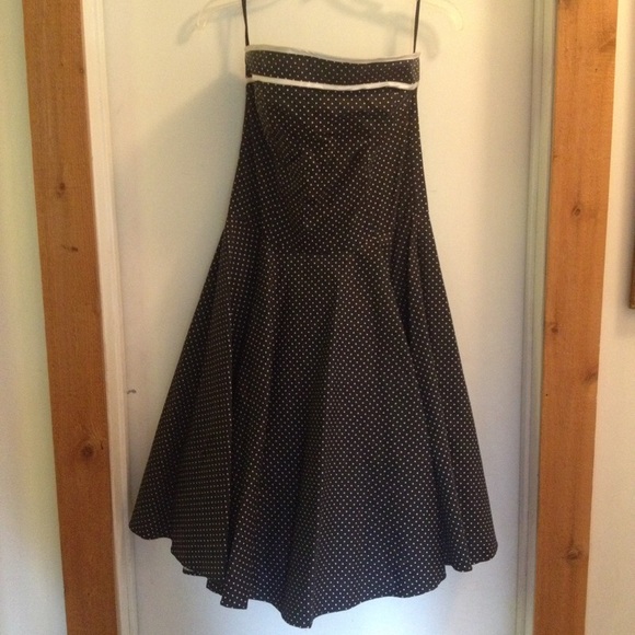 A'gaci polka dot dress