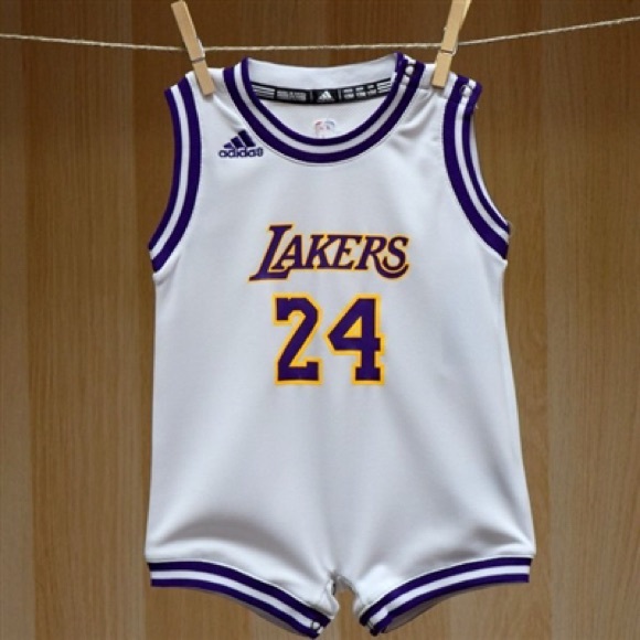 baby lakers romper