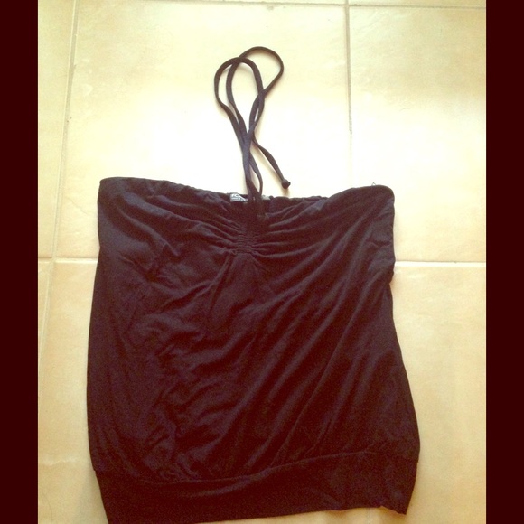 Forever 21 Plus size halter top (black)