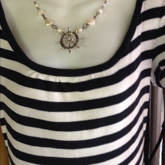 ⚓️Nautical Striped Top⚓️ SOLD - Picture 2 of 4