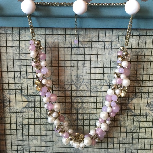 Pink and Pearl Necklace