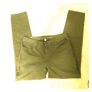 LC Olive Skinny Jeans